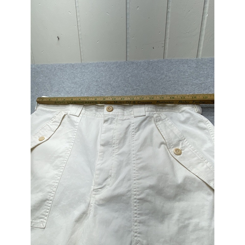 Banana Republic Pants Womens 16L High Rise Button Pocket Spandex Cropped Stretch - Picture 3 of 13